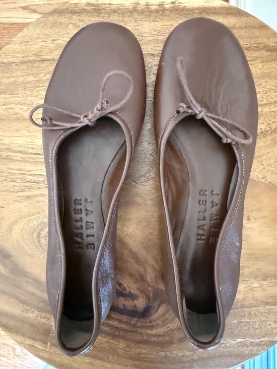 Jaime Haller Shoes - Jamie Haller Ballet Slipper | Chocolate Brown | Brand New Never Worn | Size 36